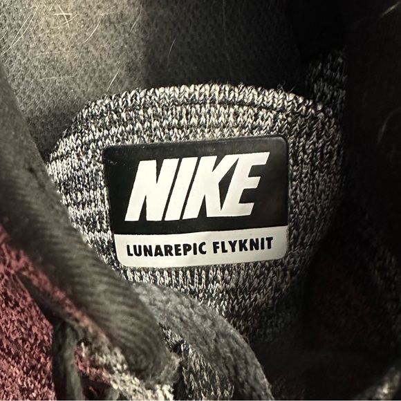 Nike LunarEpic Low Flyknit Oreo Running Shoes Women’s Size 11 - Picture 2 of 6